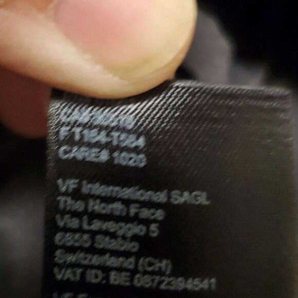 North Face Jacket Full Zip  Via Laveggio 5 Hoodie Zip Pockets Mens Size L Black - Picture 14 of 16